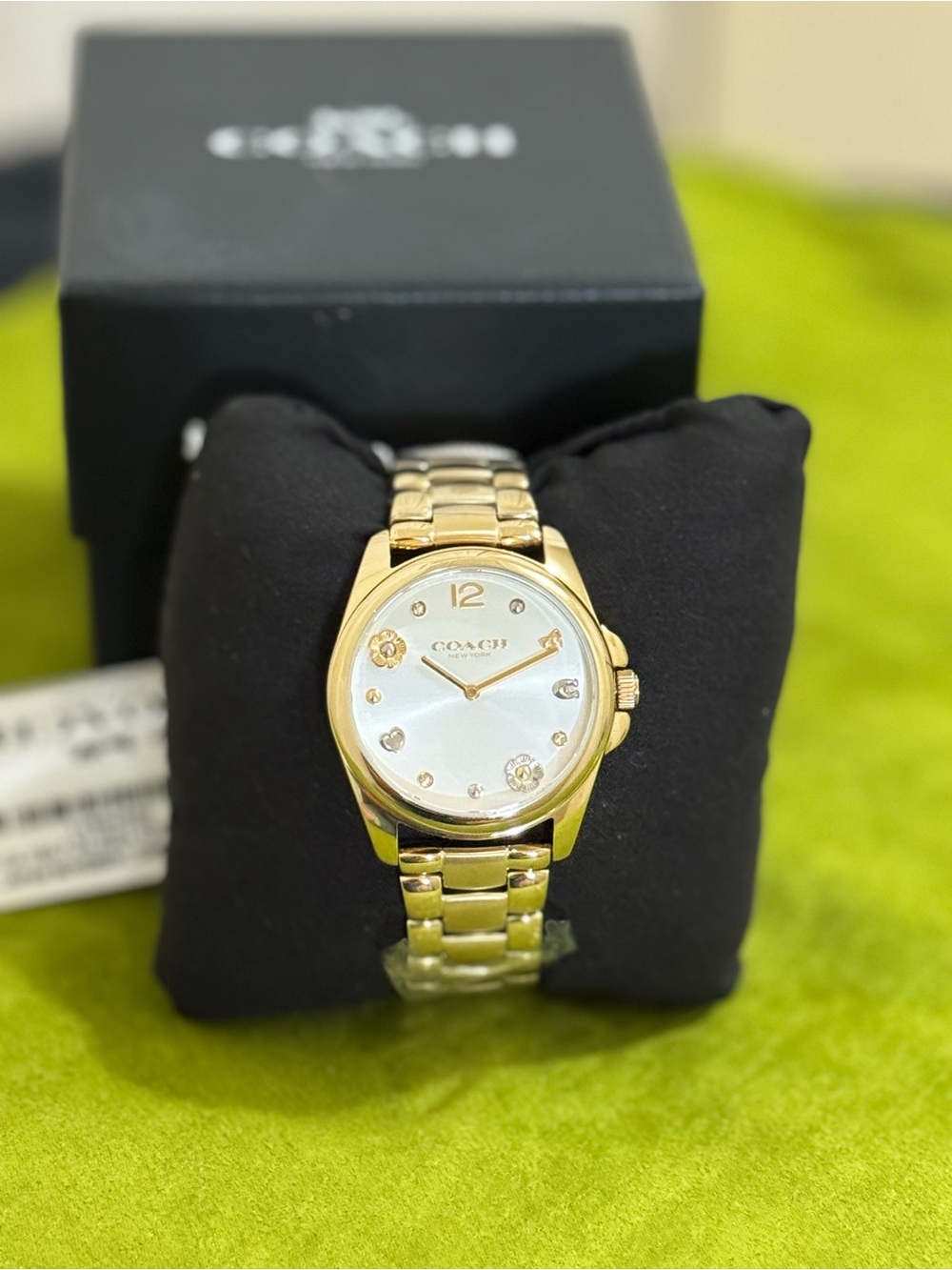 Coach Gold and Silver Two-Tone Women's Bracelet Watch